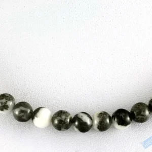 Náhrdelník z onyxu QA, stříbro Ag 925/1000, kuličky cca 8 mm (ON1900S)
