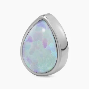 Titanový šperk s vnitřním závitem Opal Drop