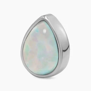 Titanový šperk s vnitřním závitem Opal Drop