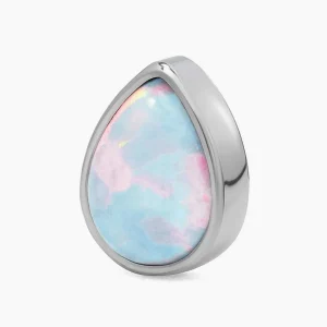Titanový šperk s vnitřním závitem Opal Drop